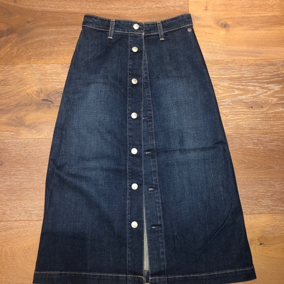 Alexa Chung by AG denim pencil skirt - Picture 2 of 5